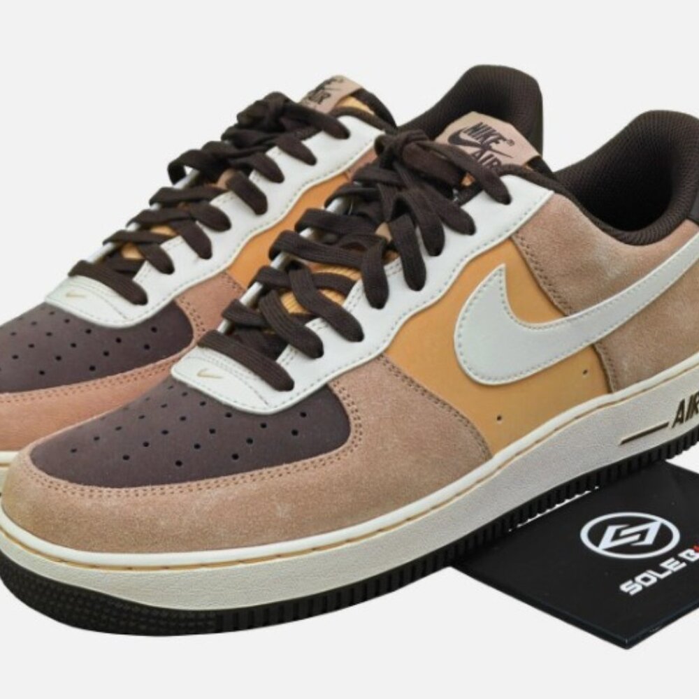 Nike Air Force 1 '07 LV8 EMB Low Hemp Coconut Milk Mens Size 8